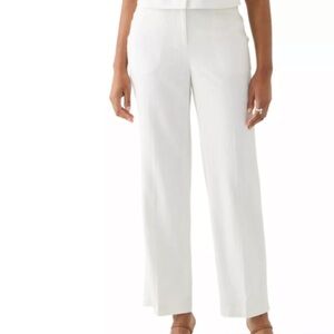 Collegiate The Limited Crisp White Women's business casual Trousers